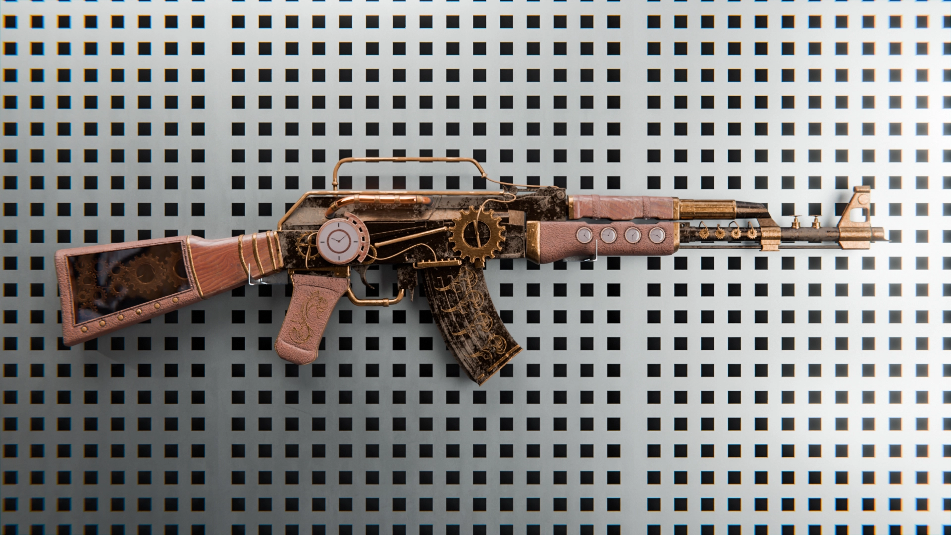 AK-47 texture detail